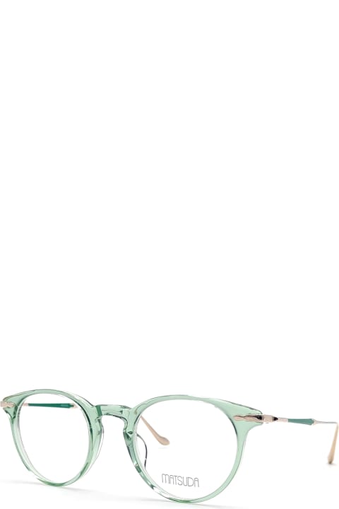 Matsuda Eyewear for Women Matsuda M2056 - Mint Green - Pale Gold Rx Glasses