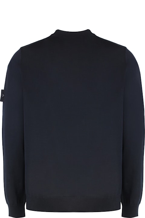 Stone Island Sweaters for Men Stone Island Virgin Wool Crew-neck Sweater