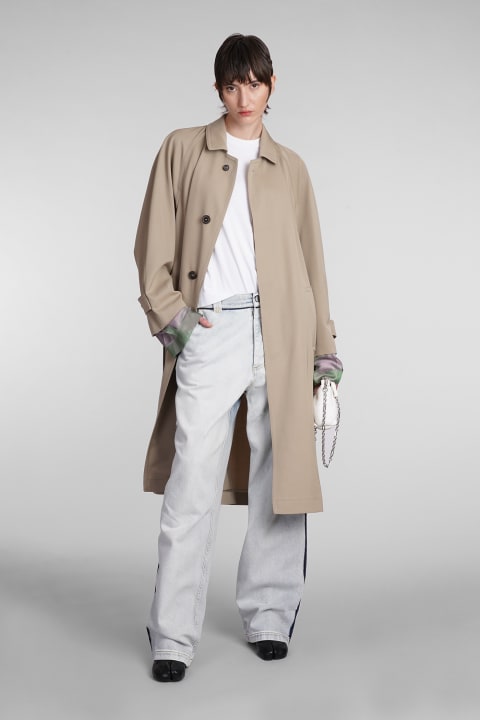 メンズ Maison Margielaのコート＆ジャケット Maison Margiela Tie-waist Layered Coat