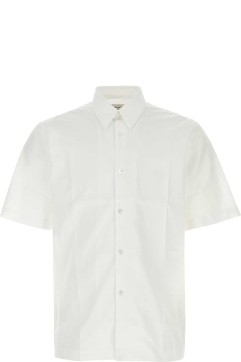 Dries Van Noten Shirts for Men Dries Van Noten White Poplin Clasen Shirt