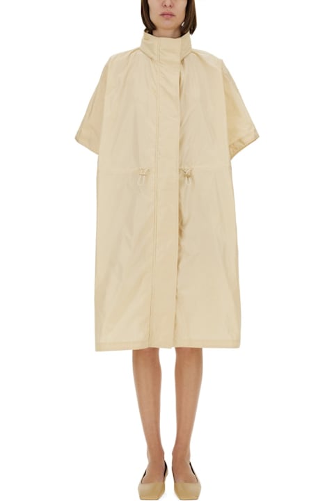 Fabiana Filippi Coats & Jackets for Women Fabiana Filippi Technical Taffeta Hood