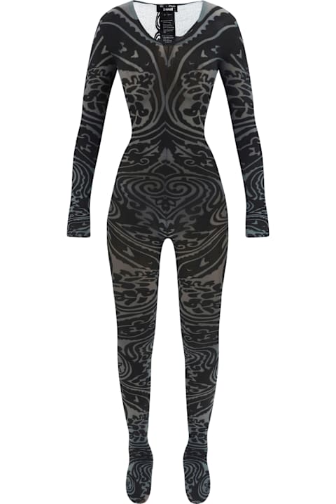 Wolford Clothing for Women Wolford Etro X Wolfordtattoo Catsuit Jumpsuit Dress