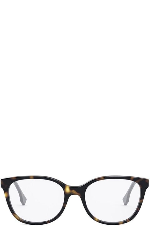 Fendi Eyewear Eyewear for Women Fendi Eyewear Round Frame Glasses