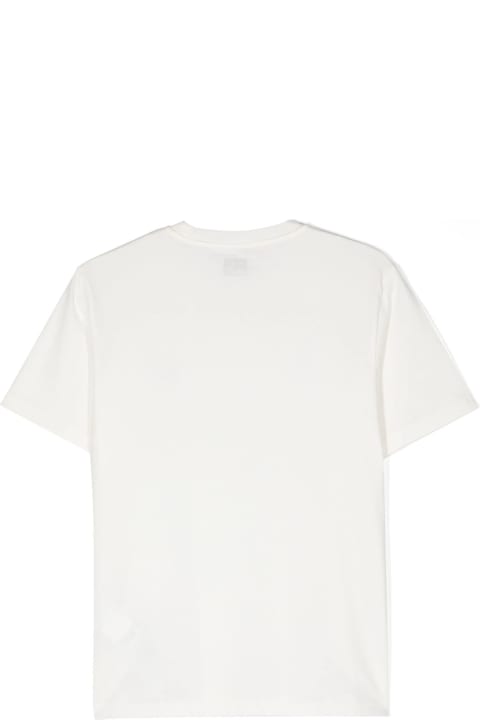 C.P. Company T-Shirts & Polo Shirts for Girls C.P. Company C.p. Company T-shirts And Polos White