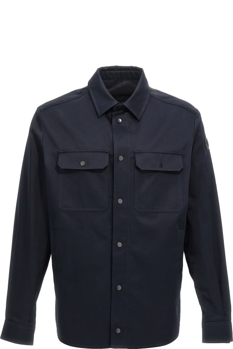 Moncler Shirts for Men Moncler Cotton Crêpe Shirt