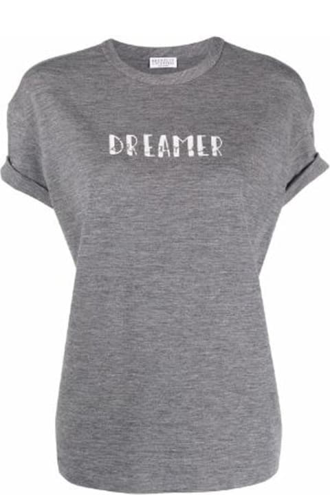 Brunello Cucinelli Clothing for Women Brunello Cucinelli Dreamer Jersey T-shirt