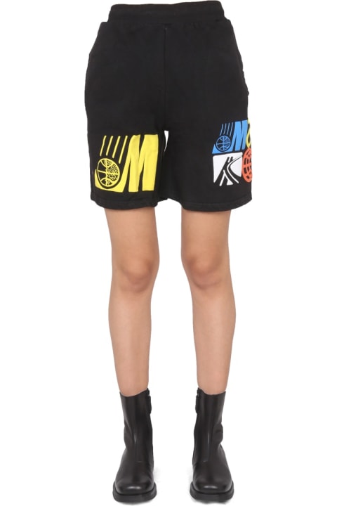 Market Pants & Shorts for Women Market Bermuda With Logo Print