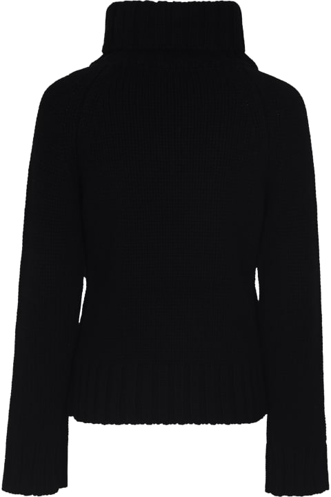 Aspesi Sweaters for Women Aspesi Button Embellished Roll Neck Knit Pullover
