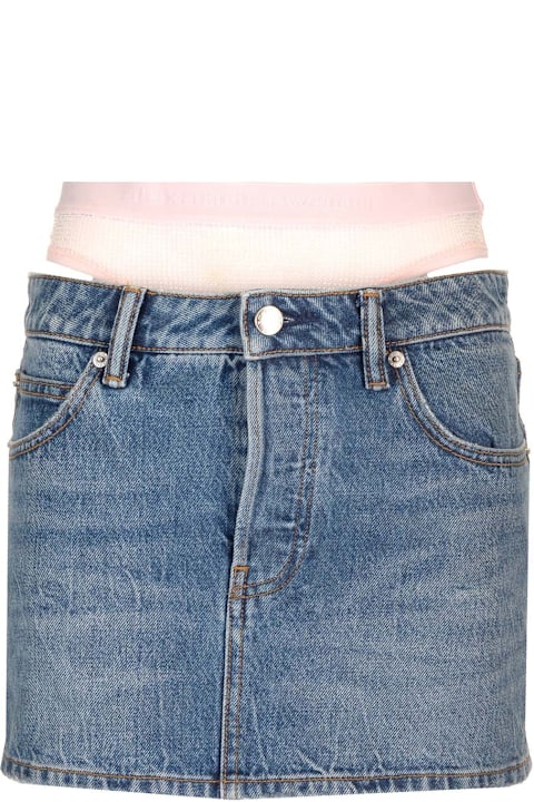 Homeware Alexander Wang Denim Mini Skirt
