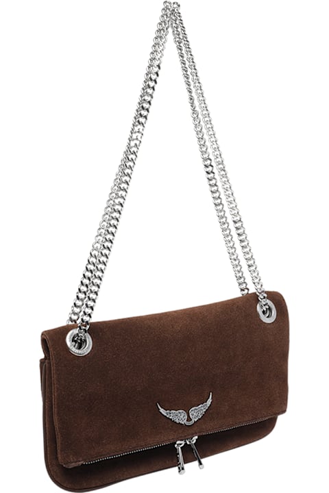 Zadig & Voltaire for Kids Zadig & Voltaire Rock Suede Crossbody Bag