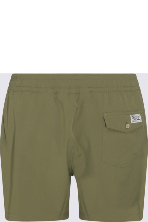 Swimwear for Men Polo Ralph Lauren Military Green Beachwear