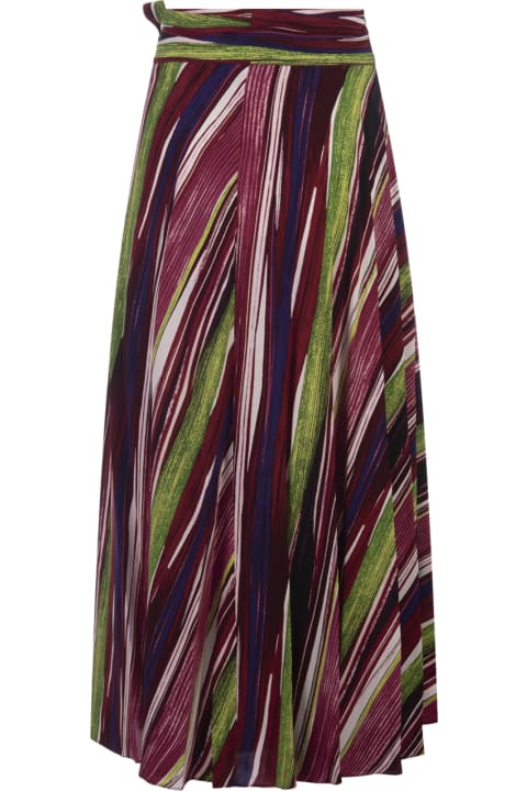 Fashion for Women Diane Von Furstenberg Rebekah Skirt In Reeds Pink