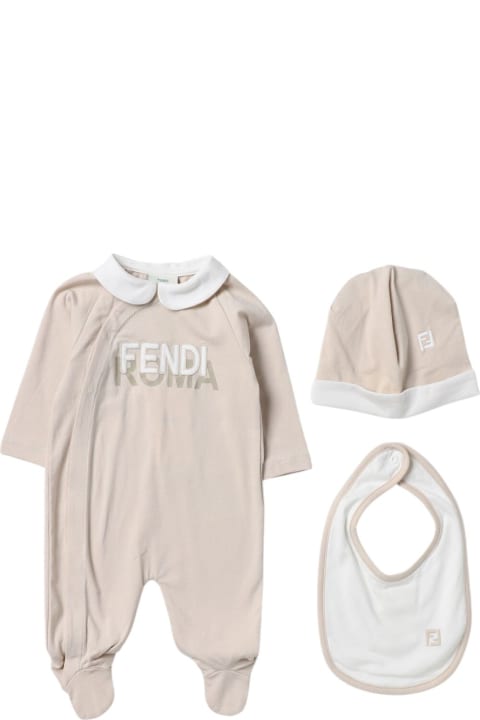 Bodysuits & Sets for Baby Boys Fendi Stretch Jumpsuit
