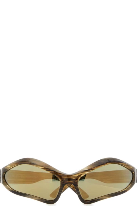 Balenciaga for Men Balenciaga Multicolor Acetate Fennec Oval Sunglasses