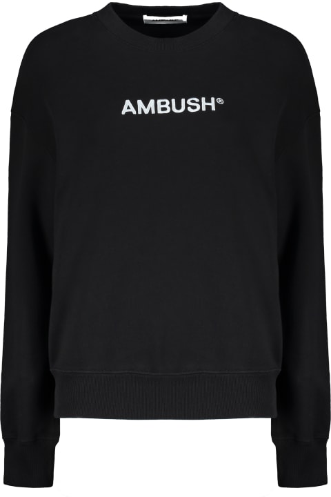 Homeware AMBUSH Logo Detail Cotton Sweatshirt