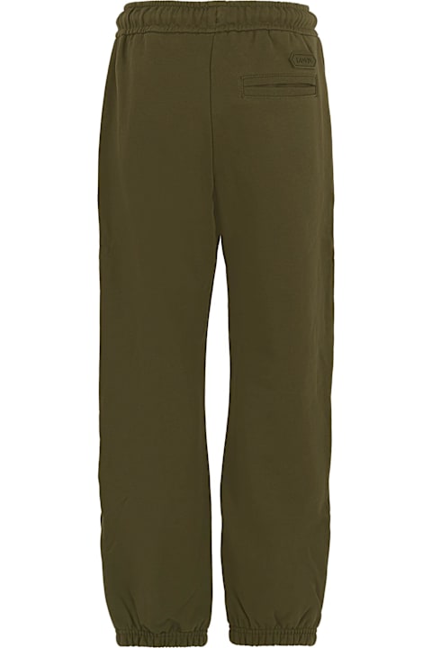 Homeware Lanvin Green Trousers For Boy With Logo