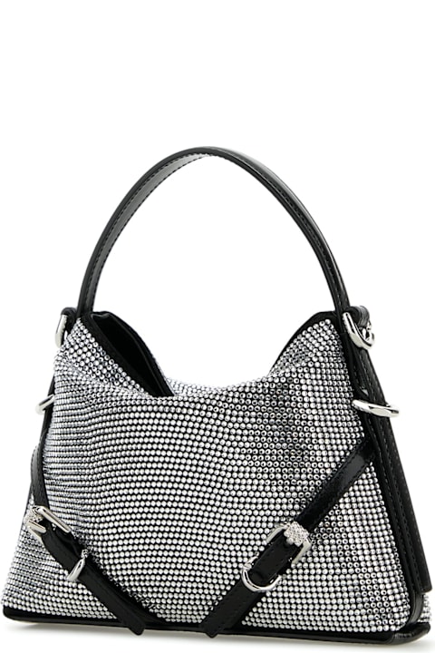 Homeware Givenchy Embellished Satin Nano Voyou Handbag