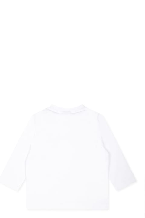 Homeware Hugo Boss White T-shirt For Baby Boy With Logo