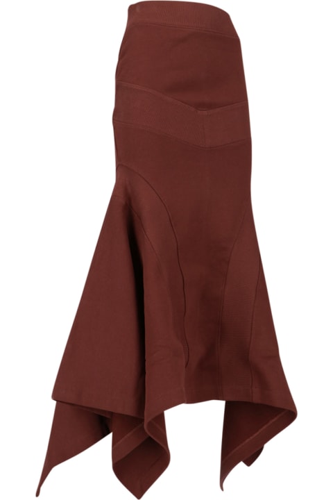 Skirts for Women The Attico Asymmetrical Midi Skirt