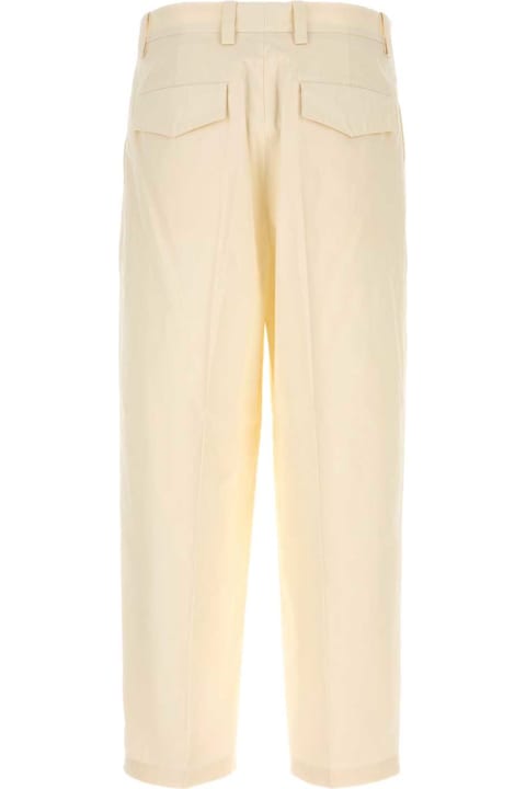 Homeware Jil Sander Ivory Cotton Pant