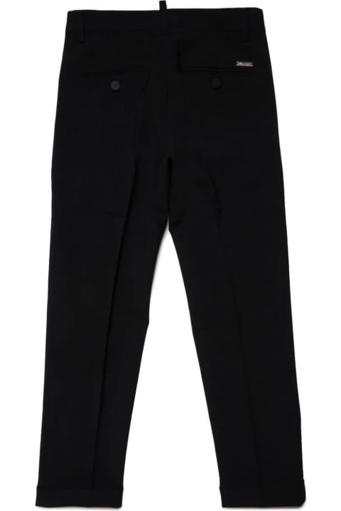 Dsquared2 Bottoms for Boys Dsquared2 Dsquared2 Trousers Black