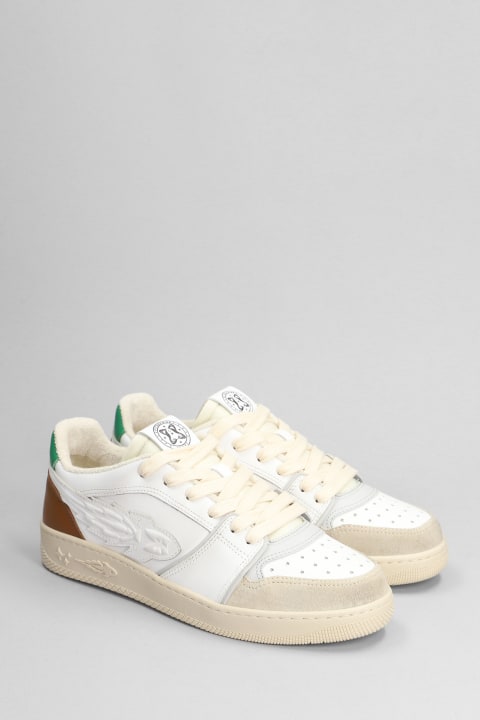 Fashion for Men Enterprise Japan Sneakers In White Suede And Leather
