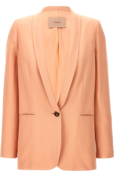 TwinSet Coats & Jackets for Women TwinSet Single-breasted Blazer