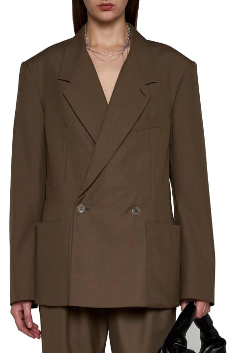Lemaire Coats & Jackets for Women Lemaire Straight-hem Double-breasted Blazer