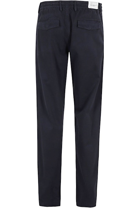 Eleventy for Men Eleventy Drawstring Tapered-leg Trousers