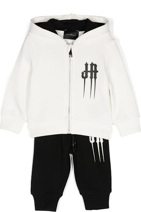 John Richmond Sweaters & Sweatshirts for Baby Girls John Richmond Coordinated Hoodie With Hood And Pants