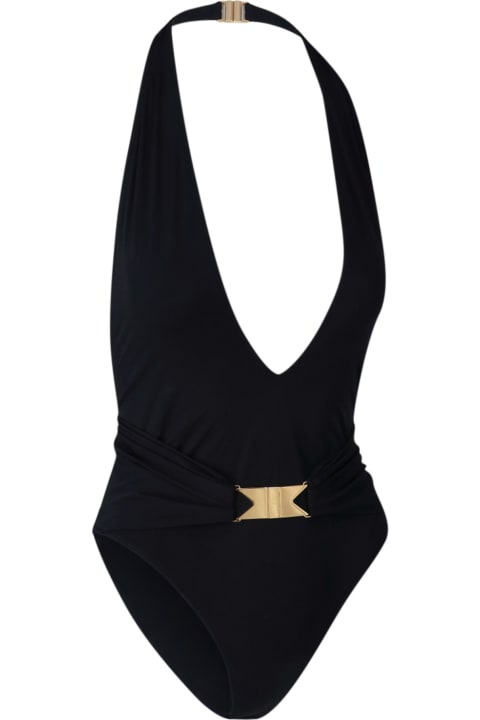 Alaia Swimwear for Women Alaia Belt Detail One-piece Swimsuit