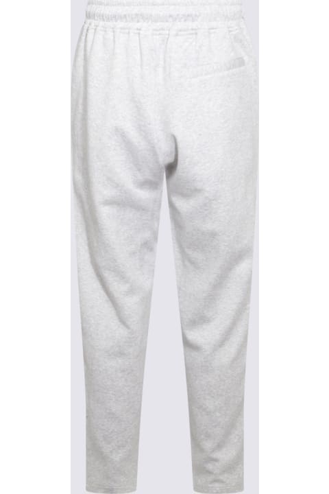 Eleventy سراويل لـ القسم الرجالي Eleventy Grey Cotton Pants