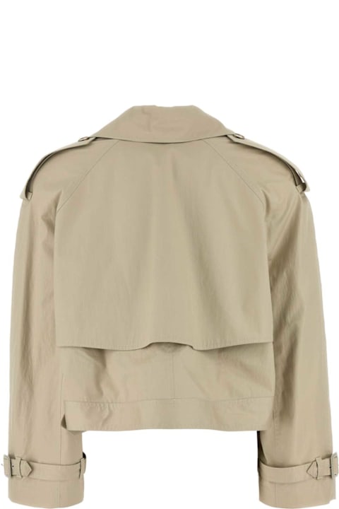Homeware Stella McCartney Sand Cotton Trench Coat
