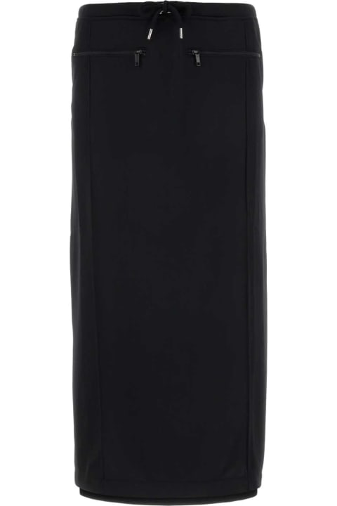 Courrèges for Women Courrèges Black Polyester Skirt