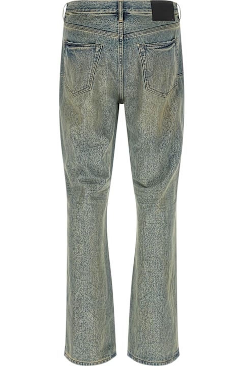 Homeware Purple Brand 
p026 Dirty Fade Rip Boot
 Jeans