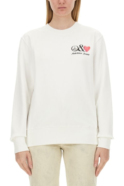 Homeware M05CH1N0 Jeans Sweatshirt With Logo