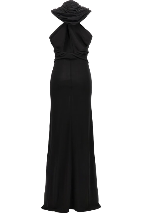 ウィメンズ Saint Laurentのワンピース＆ドレス Saint Laurent Scarf Detail Long Dress