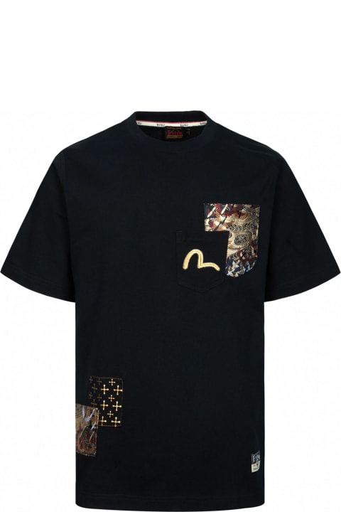 Evisu Clothing for Men Evisu Evisu T-shirts And Polos Black