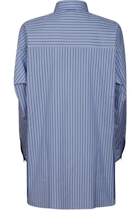 Aspesi for Women Aspesi Cotton Shirt With Striped Pattern