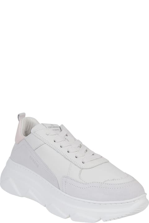 Copenhagen Wedges for Women Copenhagen Studios Flat Shoes White
