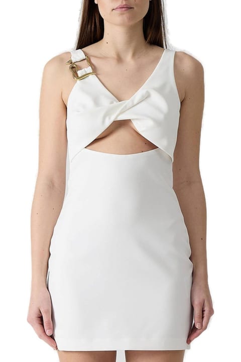Just Cavalli Dresses for Women Just Cavalli Buckle Detailed Cut-out Dress