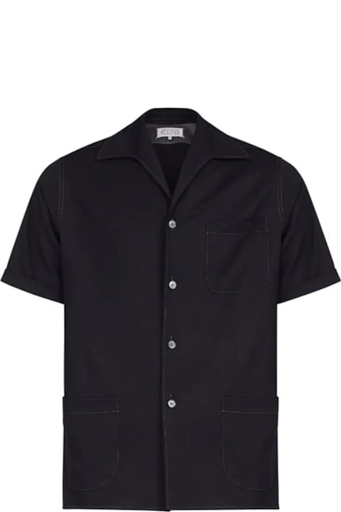 Maison Margiela for Men Maison Margiela Short-sleeve Wool Shirt