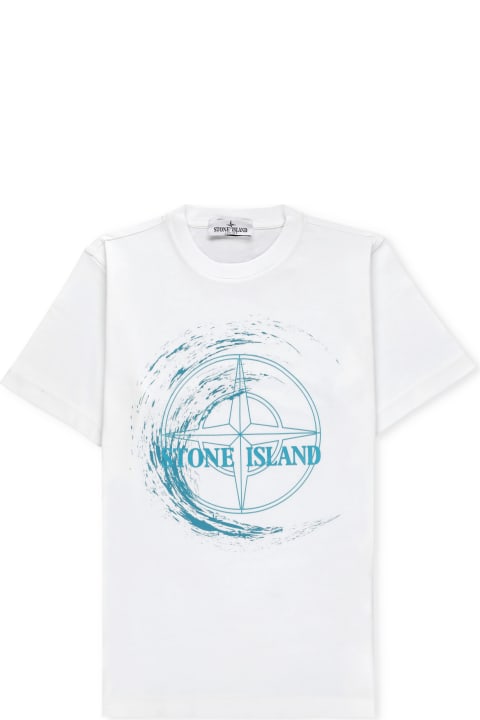 ボーイズ Stone IslandのTシャツ＆ポロシャツ Stone Island Cotton T-shirt