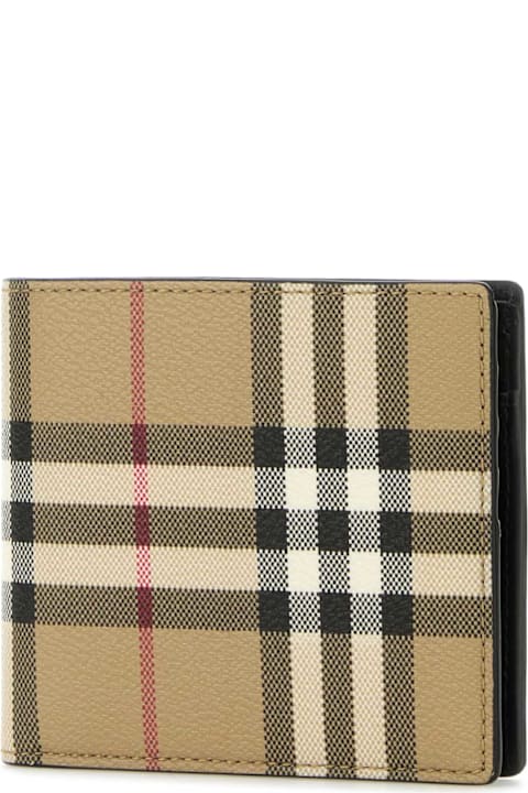 Burberry Wallets for Men Burberry Printed Canvas Wallet