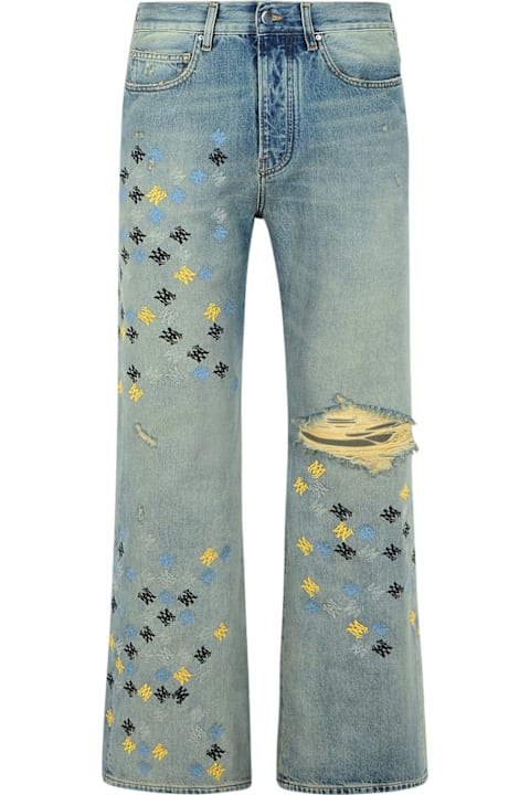 Jeans for Men AMIRI 'flare' Light Blue Denim Jeans