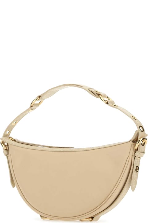 BY FAR Totes for Women BY FAR Cream Leather Gib Shoulder Bag