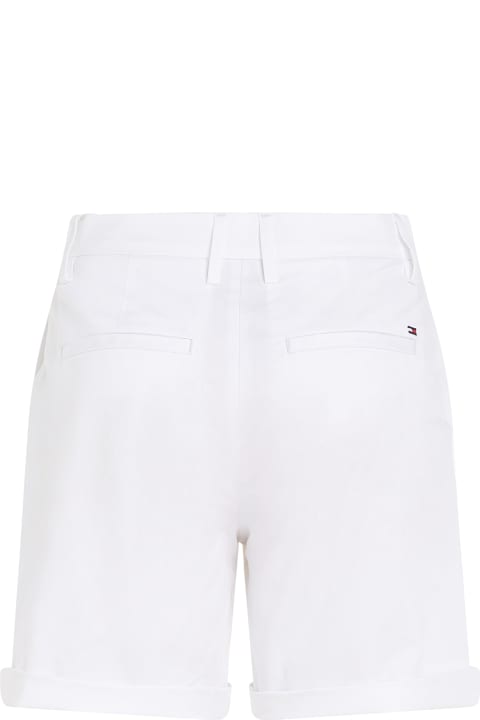Tommy Hilfiger for Women Tommy Hilfiger Mom Chino Shorts White