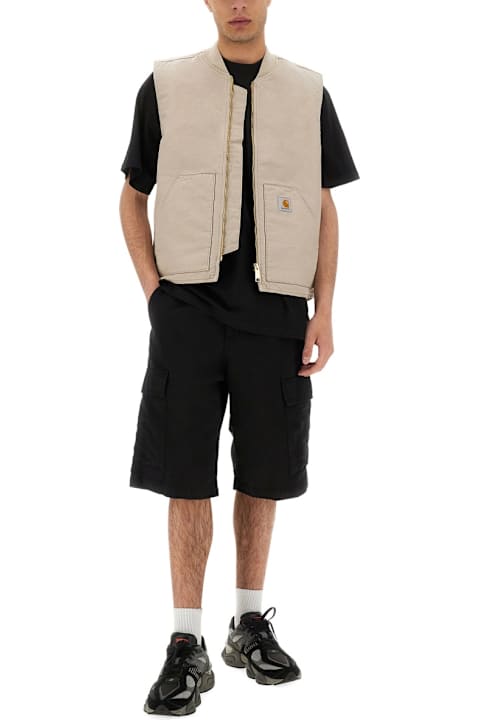 Carhartt معاطف وجواكت لـ القسم الرجالي Carhartt Sleeveless With Logo