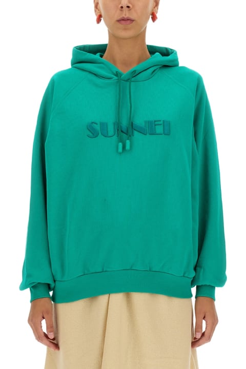 Sunnei Fleeces & Tracksuits for Women Sunnei Sweatshirt With Logo