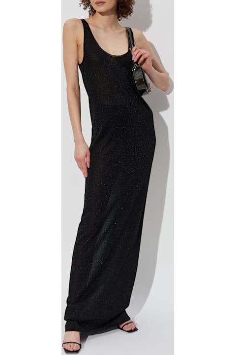 Saint Laurent for Kids Saint Laurent Saint Laurent Dress With Lurex Thread